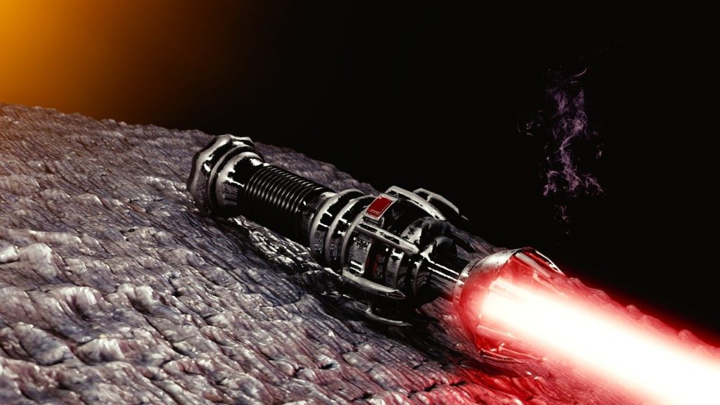 Red light saber