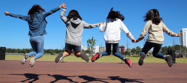 Kids Jumping