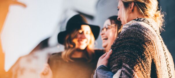 Laughing people